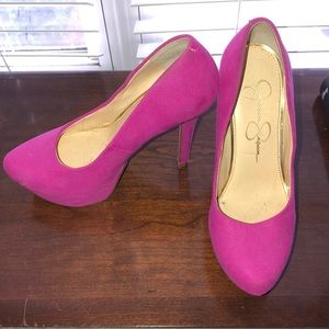 Hot Pink Jessica Simpson Pumps